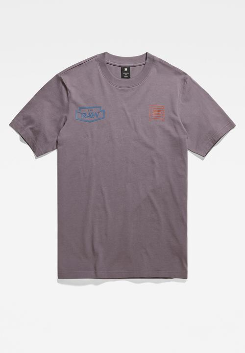 G-STAR - Multi gr slim r t compact jersey o - rabbit