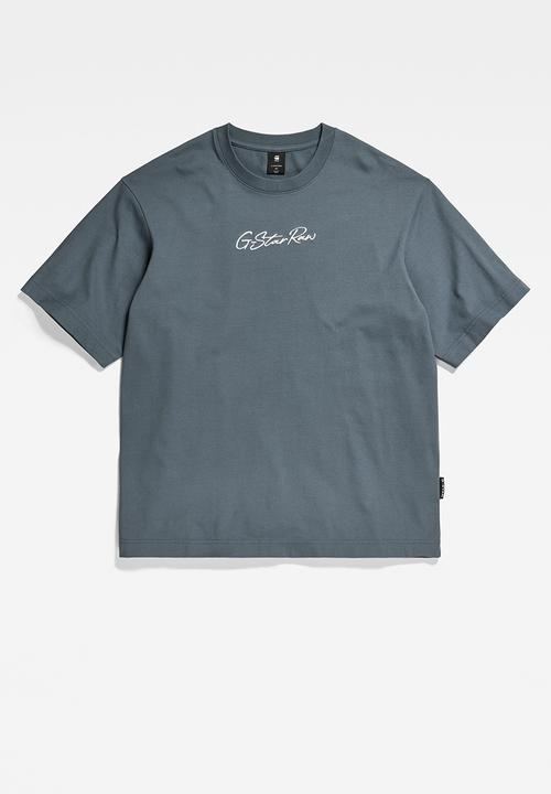 G-STAR - Autograph boxy r t signe jersey o - axis