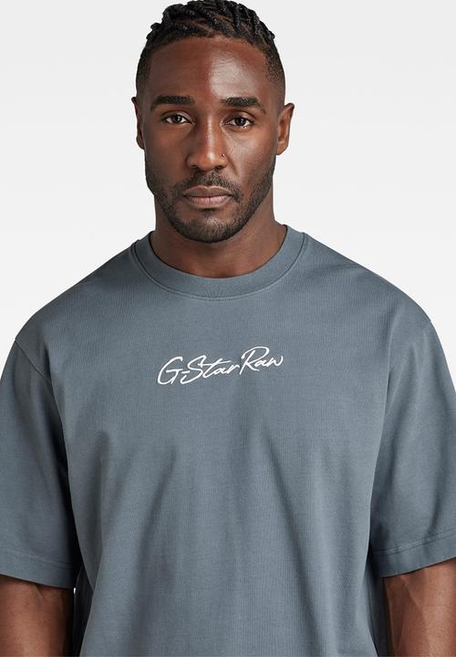 G-STAR - Autograph boxy r t signe jersey o - axis