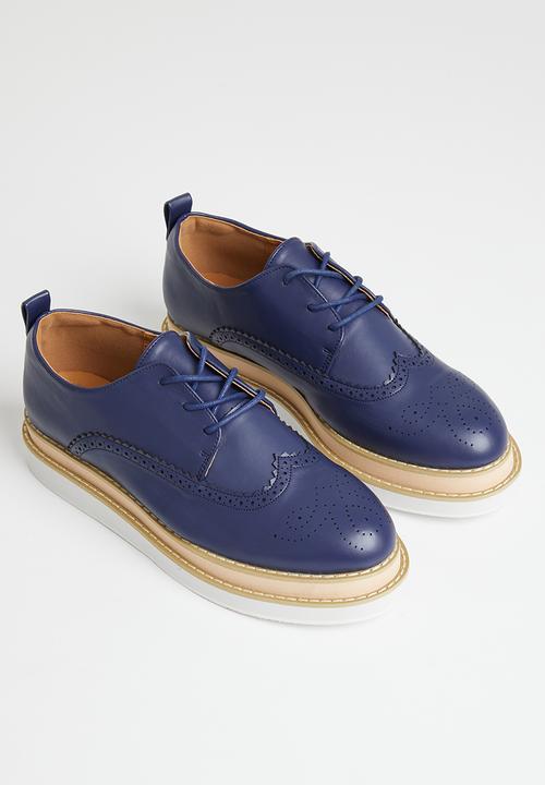 Madison® - Maya 2 platform brogue - dark blue