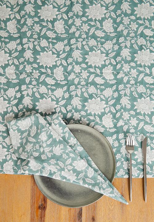 Sixth Floor - Sparrow napkins set of 4 - green
