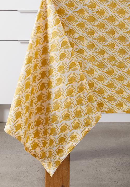 Sixth Floor - Ambar table cloth - yellow