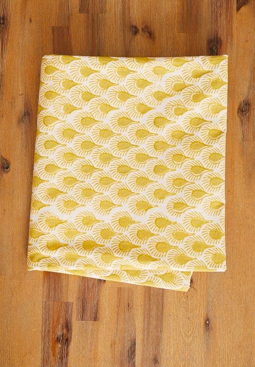 Sixth Floor - Ambar table cloth - yellow
