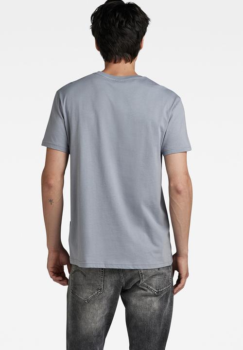 G-STAR - Wrinkled letters r t - dim grey