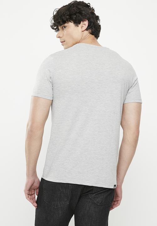 Lee  - Premium quality tee - grey melange