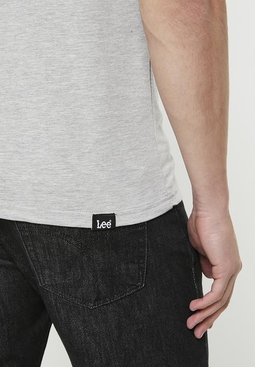 Lee  - Premium quality tee - grey melange