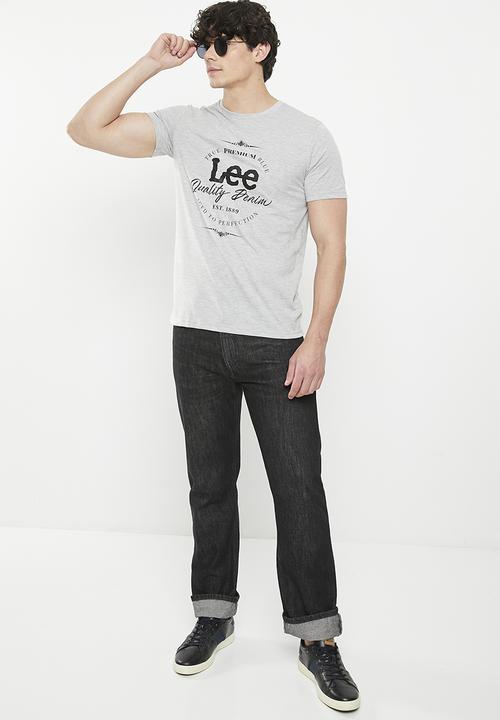 Lee  - Premium quality tee - grey melange