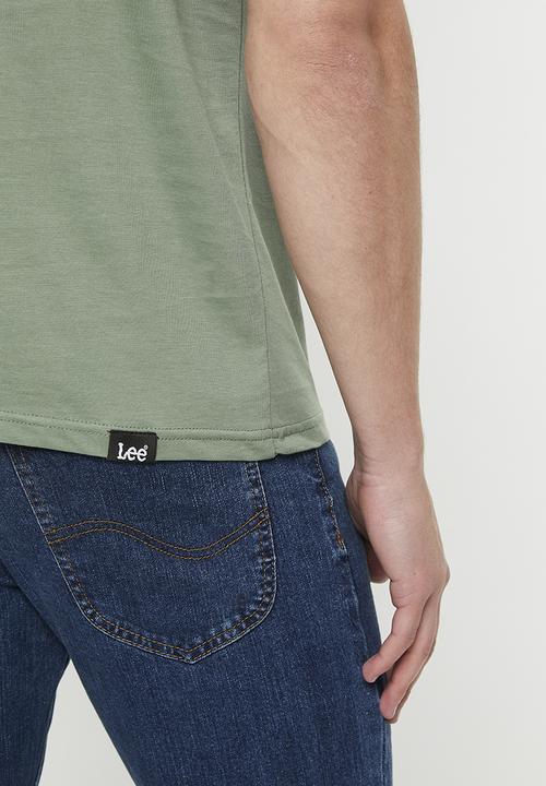 Lee  - Box denim tee - laurel
