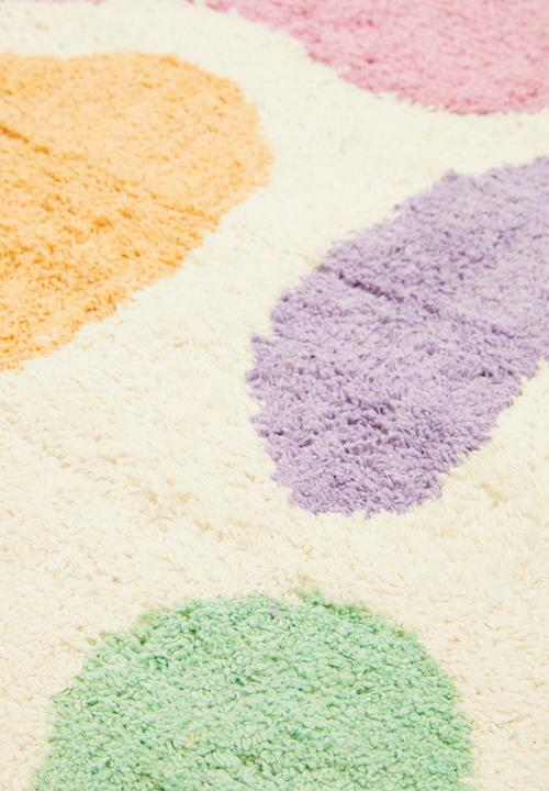 Sixth Floor - Dizzi tufted bath mat - multi