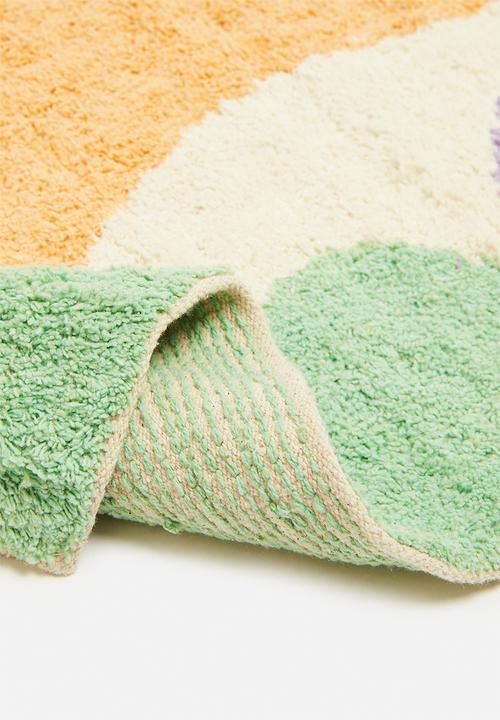 Sixth Floor - Dizzi tufted bath mat - multi