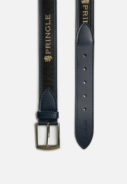 Pringle of Scotland - Pr100128 casual belt - navy