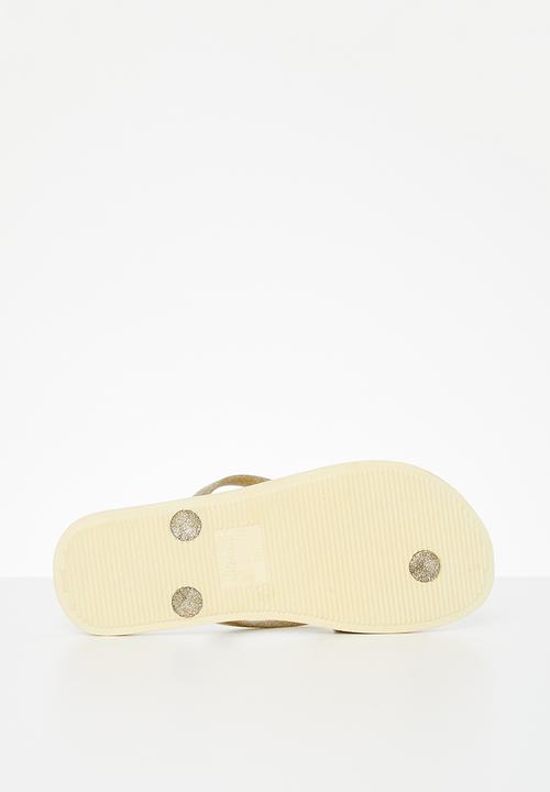 Ipanema - Ipanema glitter kids - yellow & silver 