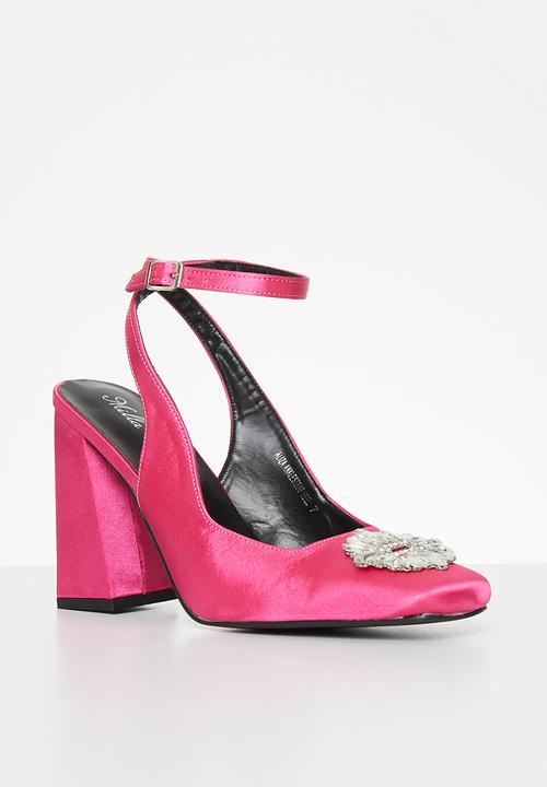 MILLA - Aliza anklestrap heel - pink