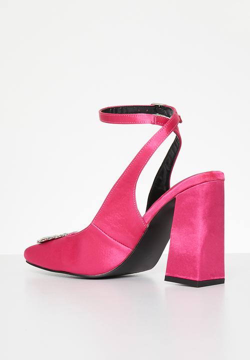 MILLA - Aliza anklestrap heel - pink