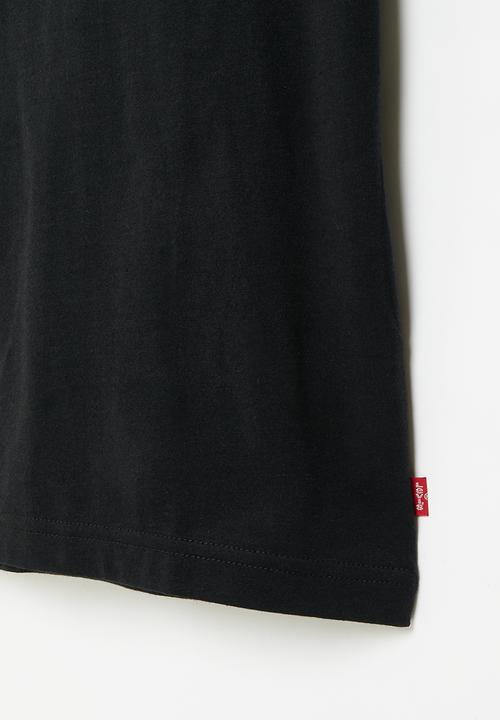Levi’s® - Lvb short sleeve V-neck graphic - black