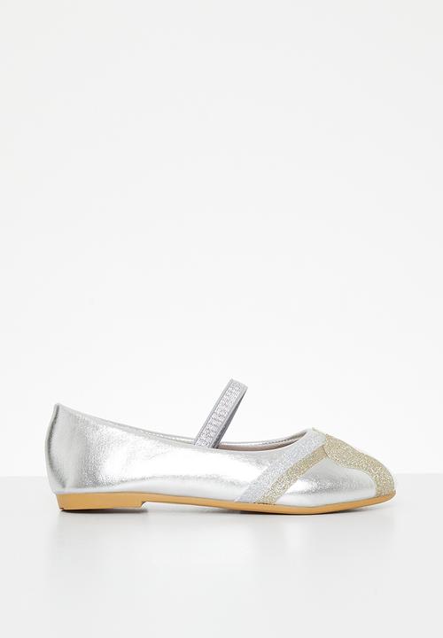 Pop Candy - Girls ballet flats - silver