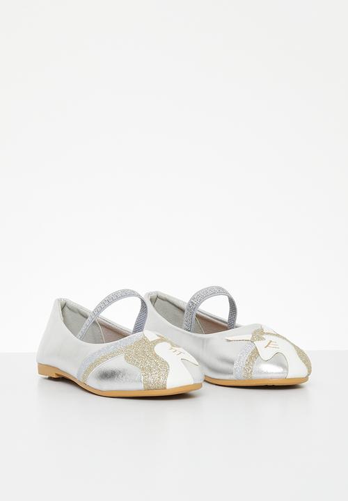 Pop Candy - Girls ballet flats - silver