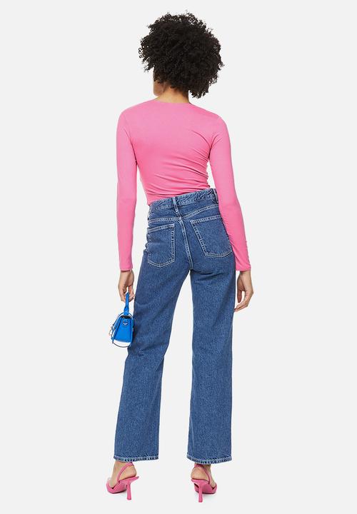 H&M - Long-sleeved jersey top - pink