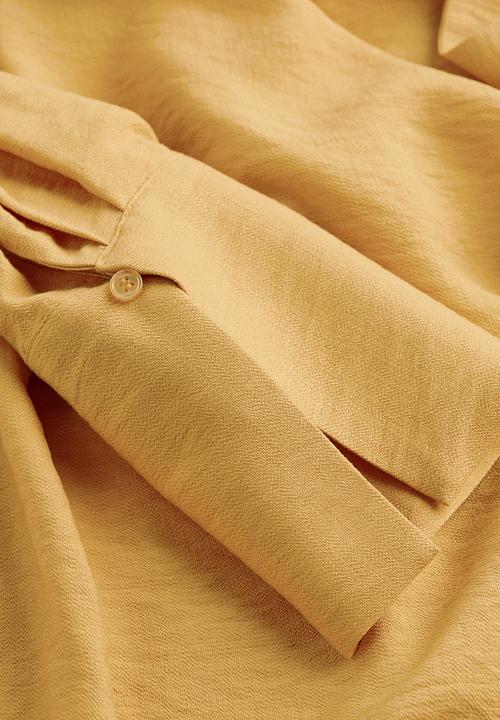 H&M - Wrap dress - yellow