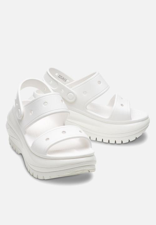 Crocs - Classic mega crush sandal - white
