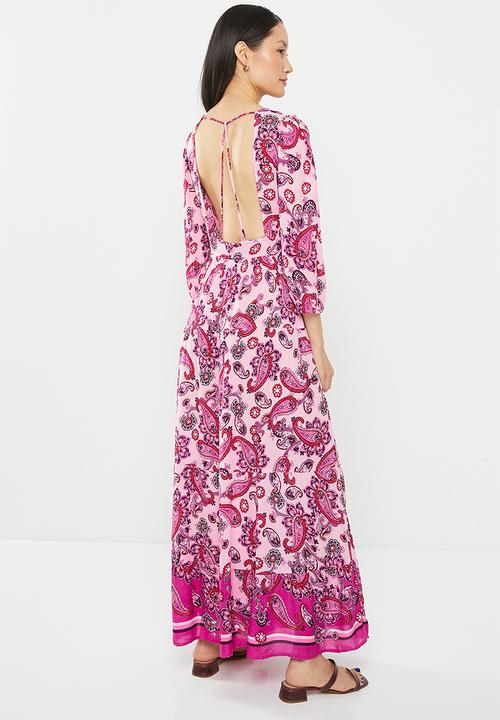 Vero Moda - Alina 3/4 ankle dress - parfait pink