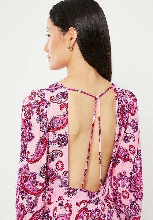 Vero Moda - Alina 3/4 ankle dress - parfait pink