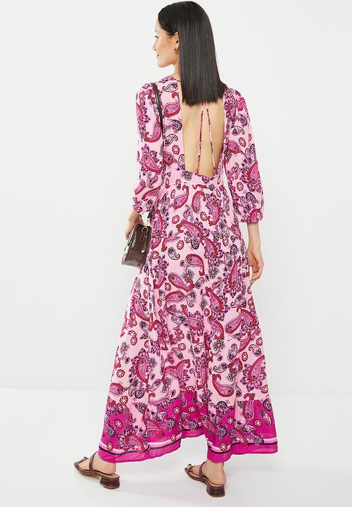 Vero Moda - Alina 3/4 ankle dress - parfait pink