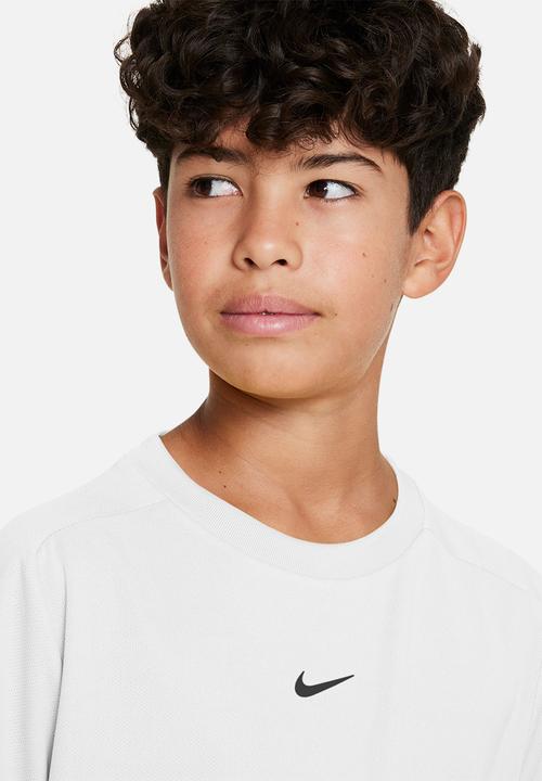 Nike - B nk df multi short sleeve top - white/black