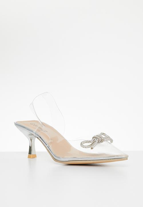 Superbalist - Dakota kitten heel - clear