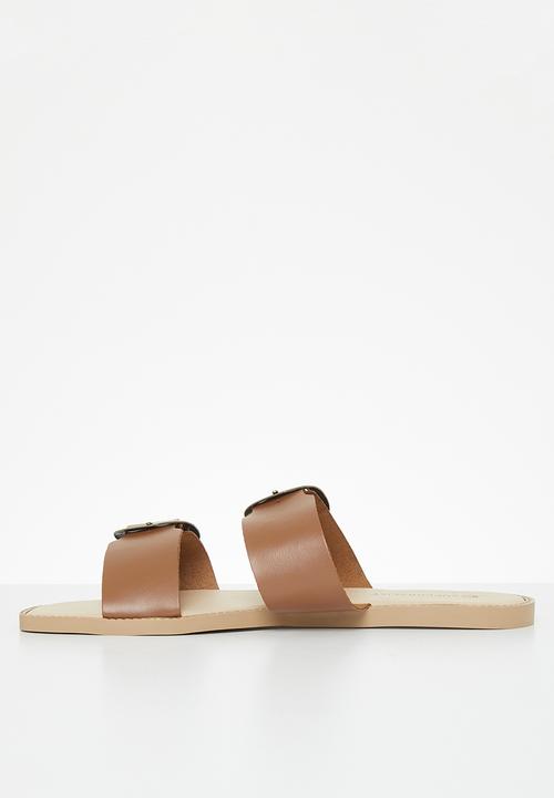Superbalist - Nora buckle slide - tan