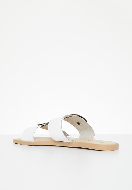 Superbalist - Nora buckle slide - white