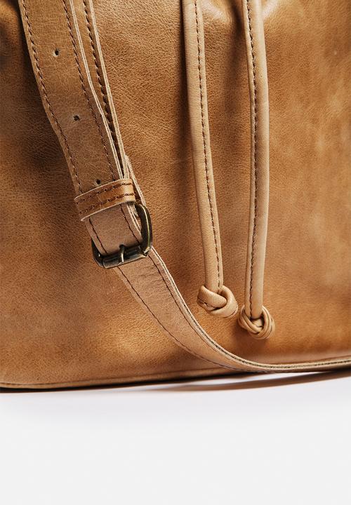 FSP Collection - Inge Leather Bucket Bag