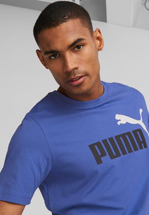 PUMA - Ess+ 2 col logo tee - royal sapphire