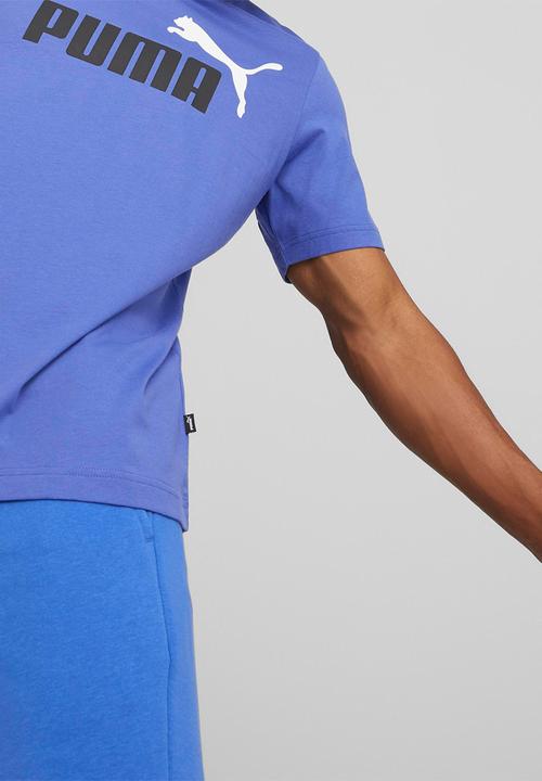 PUMA - Ess+ 2 col logo tee - royal sapphire