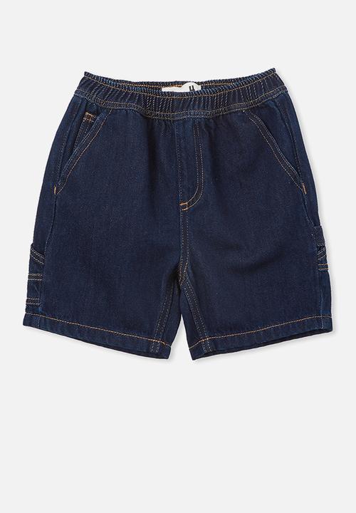 Cotton On - Balloon fit worker short - 90 s sorrento dark blue