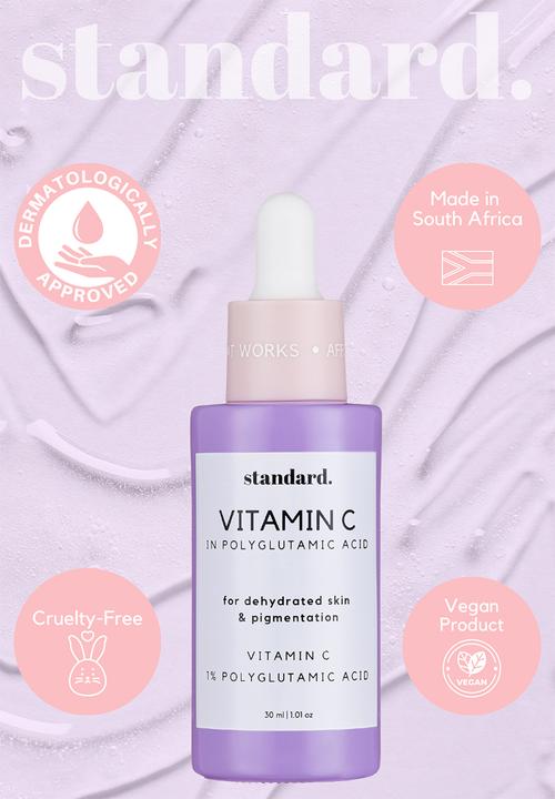Standard Beauty - Vitamin C Serum in Polyglutamic Acid