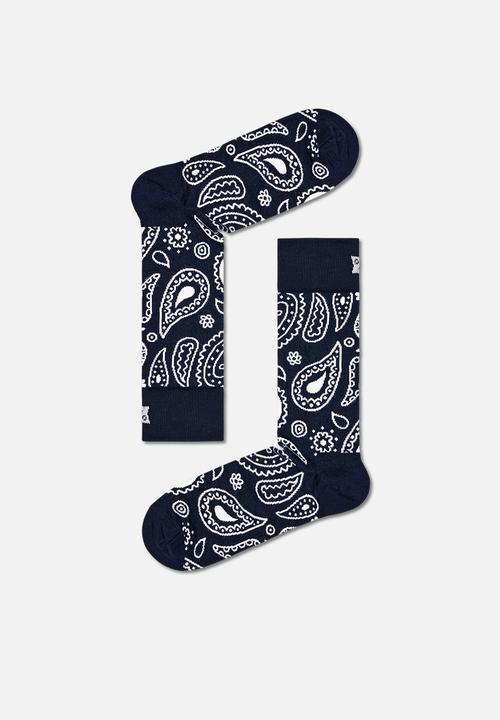 Happy Socks - 4-Pack moody blues socks gift set - navy