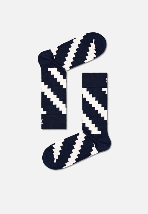 Happy Socks - 4-Pack moody blues socks gift set - navy