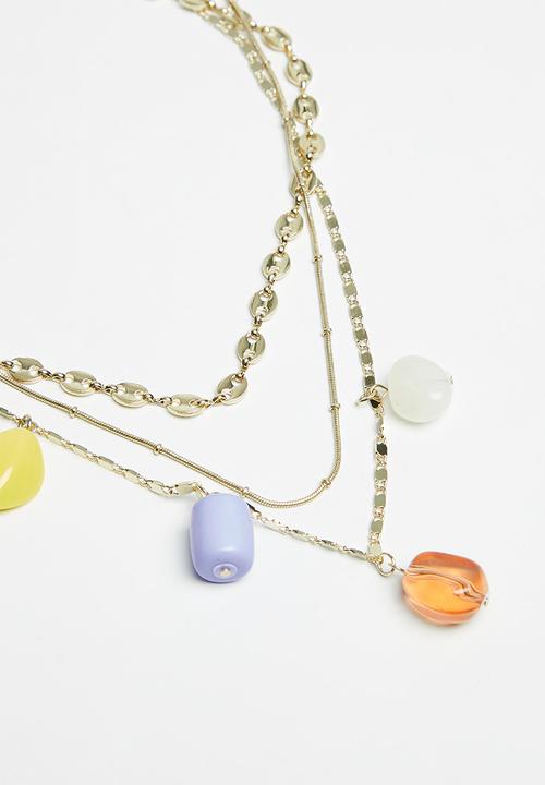Superbalist - Liberty layered necklace - gold 
