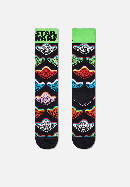 Happy Socks - Star Wars™ yoda sock - black