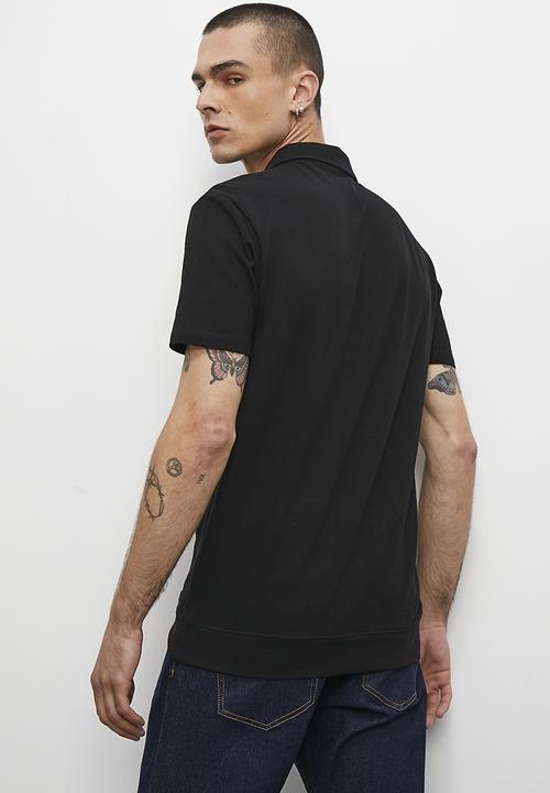 Superbalist - Andrea 1/4 zip golfer - black