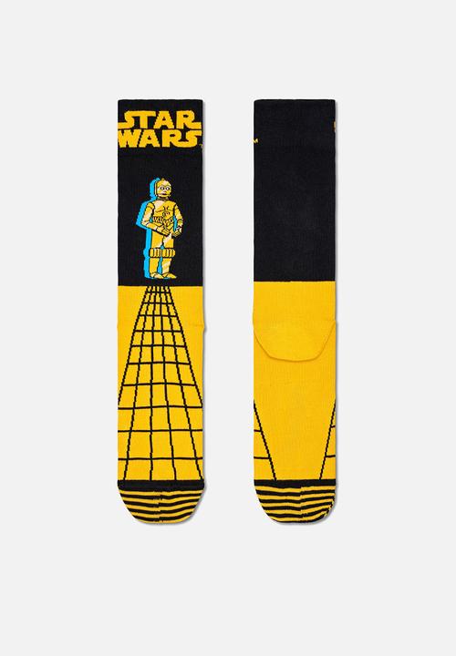 Happy Socks - Star Wars™ C-3PO sock - dark yellow