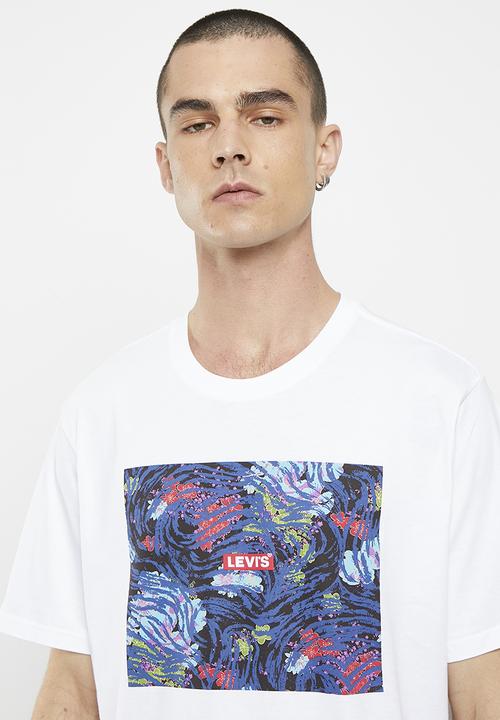 Levi’s® - Short sleeve relaxed fit tee za ssnl babytab - white