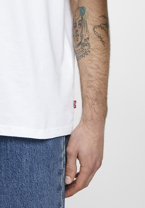 Levi’s® - Short sleeve relaxed fit tee za ssnl babytab - white