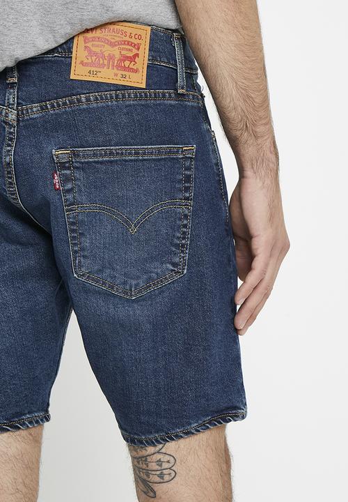 Levi’s® - 412 Slim short za - blue