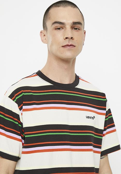 Levi’s® - Red tab vintage tee - queen stripe rainy day