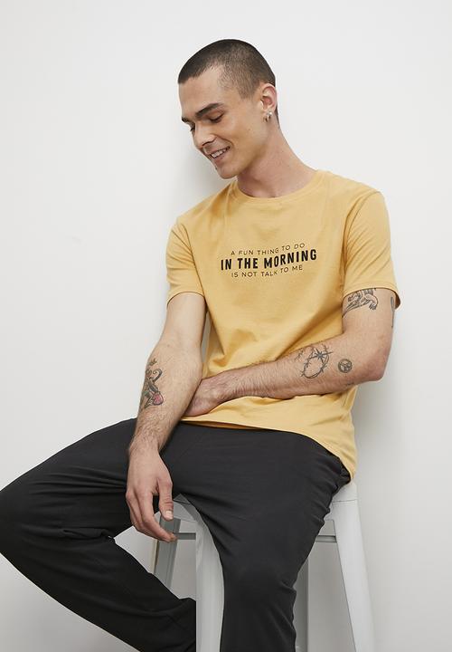 STYLE REPUBLIC - A fun thing sleep tee - stone 