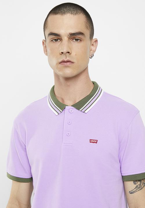Levi’s® - Ama hm polo tunnel tipping - purple 