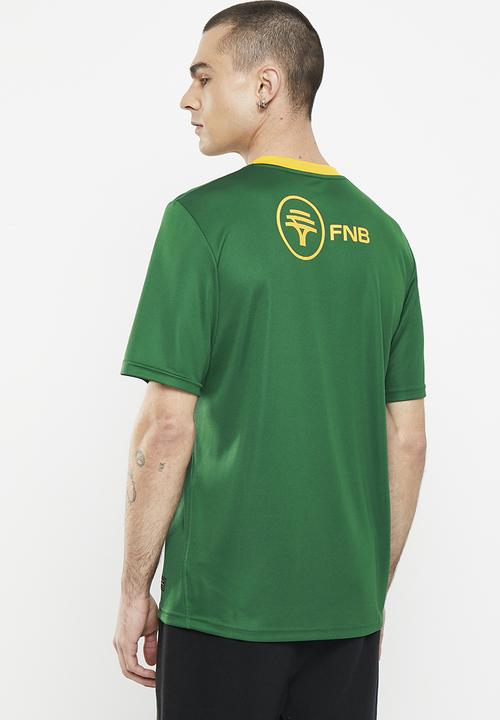 Nike - Springboks men's stadium fan jersey home - gorge green &  gold