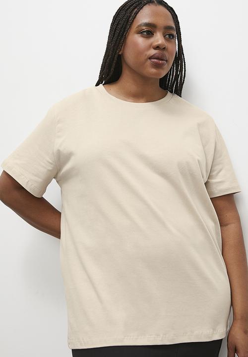 Superbalist - Back face graphic tee - stone